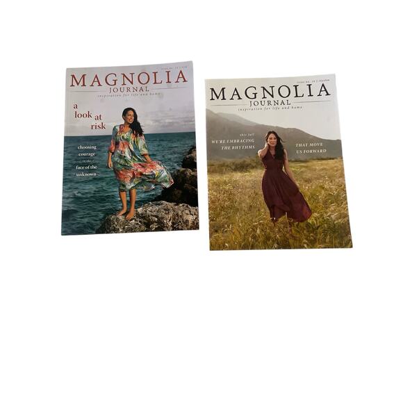 Joanna Gaines  The Magnolia Journal Magazines Summer Risk & Fall Rhythm 2020 - Picture 1 of 8